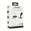 Vibrating Silicone Prostate Stimulator Anal Plug - S - Black